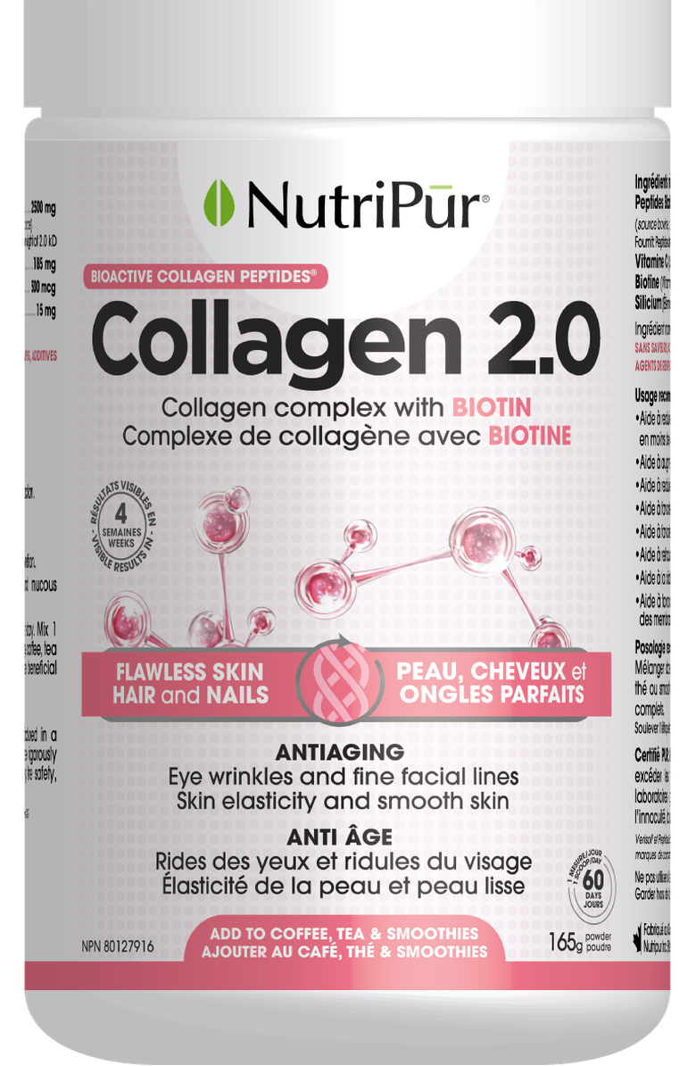 NUTRIPUR Collagen 2.0 collagen complex with biotin - 165g