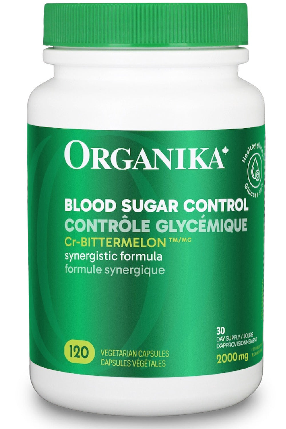ORGANIKA Blood Sugar Control (500 mg - 120 caps)