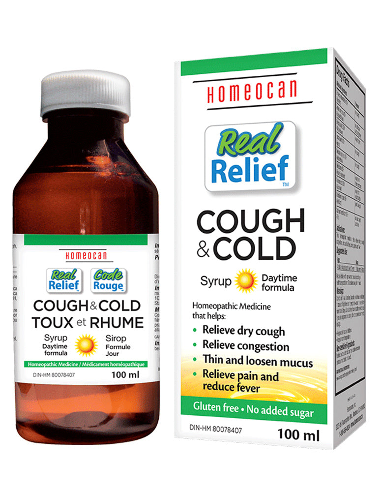 HOMEOCAN Real Relief Cough & Cold Daytime (250 ml)