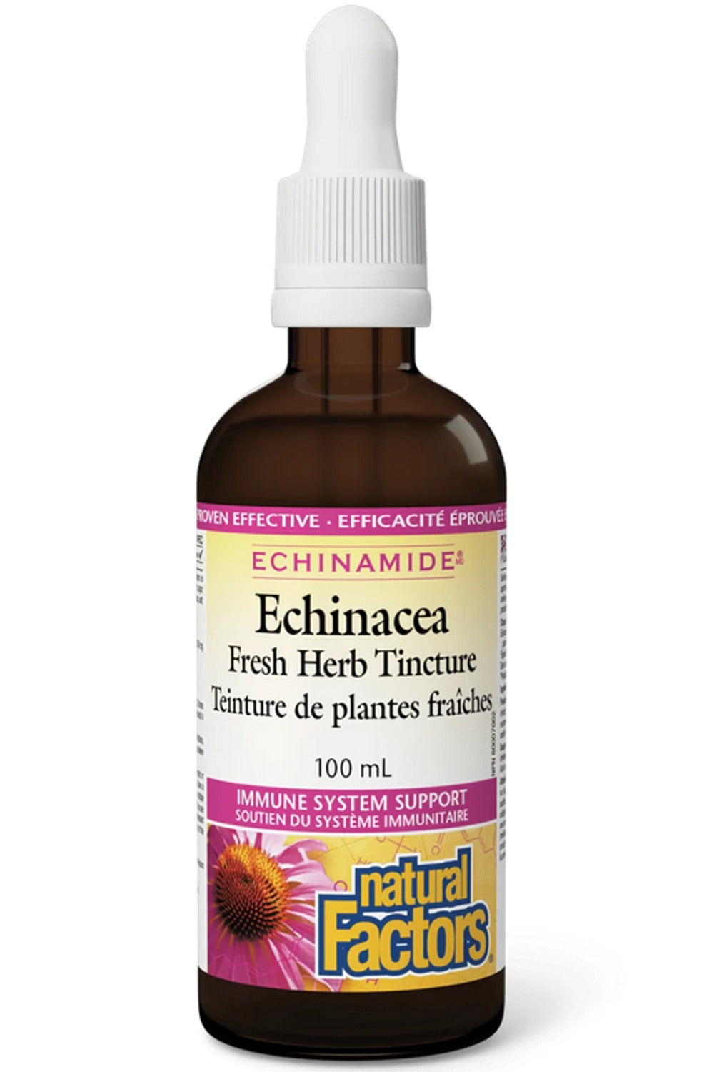 NATURAL FACTORS Echinamide Anti-Cold Tincture (100 ml)