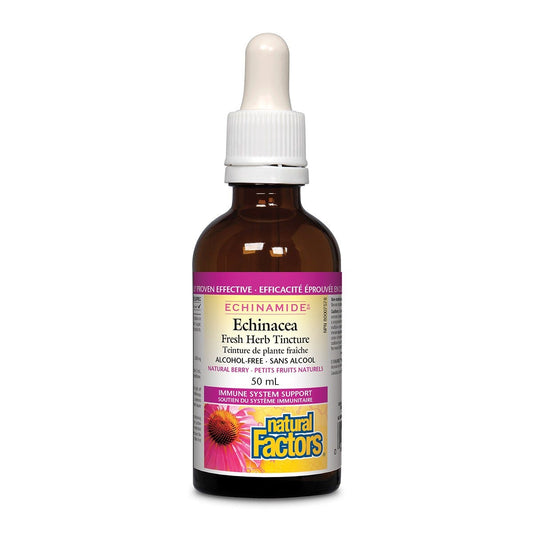 NATURAL FACTORS Echinacea Tincture (Natural Berry - 50 ml)