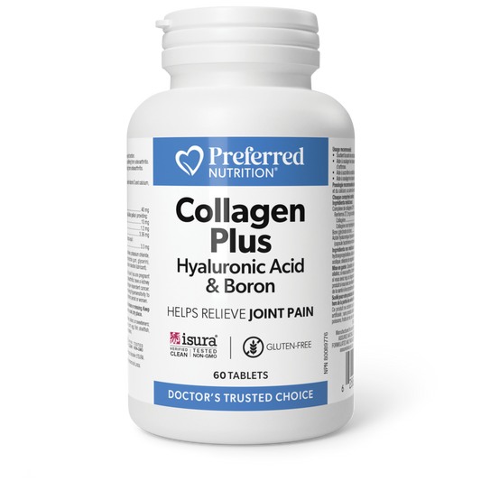 PREFERRED NUTRITION Collagen Plus Hyaluronic Acid & Boron